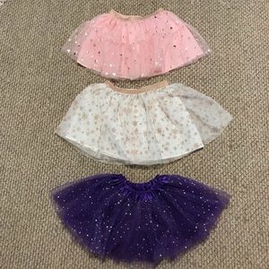 WORN ONCE Little Girl Glitter TuTus